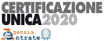 certificazioni uniche 2020